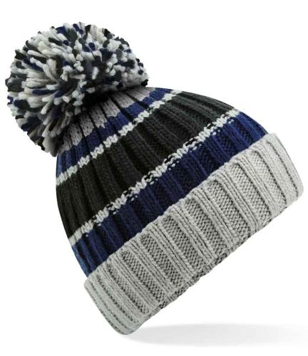 Beechfield Hygge Striped Beanie - BLST - ONE